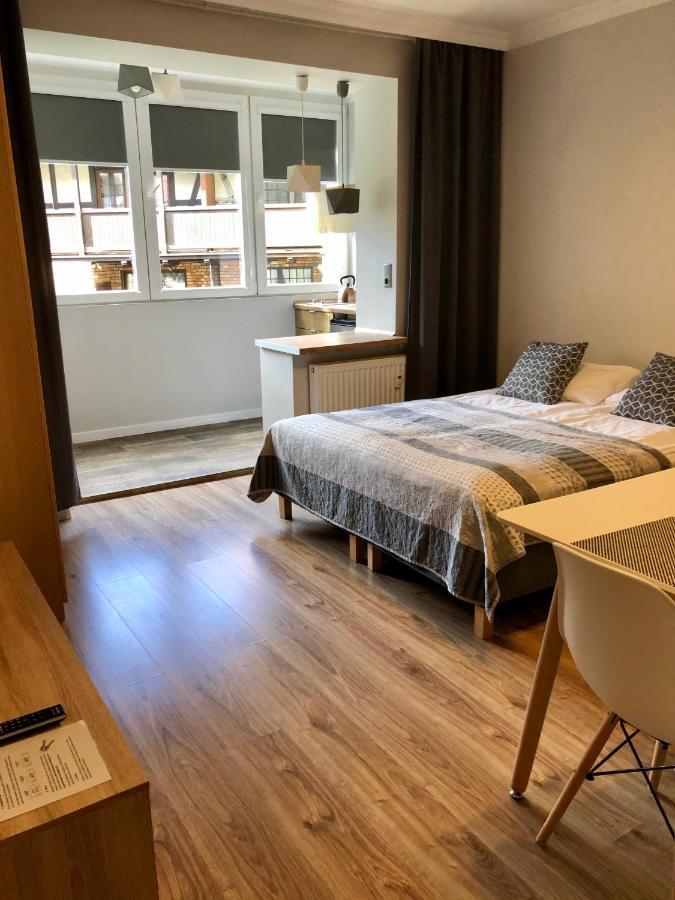 Apartamenty Old Town Mniszki กดัญสก์ ภายนอก รูปภาพ